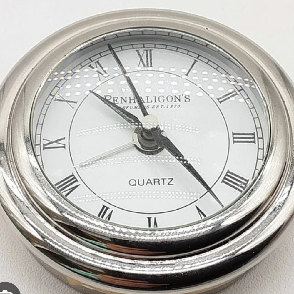 Penhaligon's Sterling Silver Travel Clock